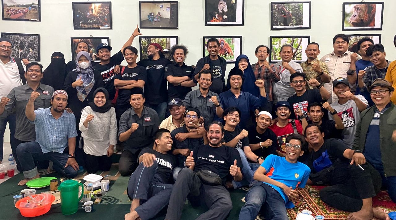 AJI Medan, PFI Medan, dan IJTI Sumut saat menggelar dialog dan diskusi menyangkut kasus kekerasan jurnalis di Kota Medan beberapa waktu lalu.