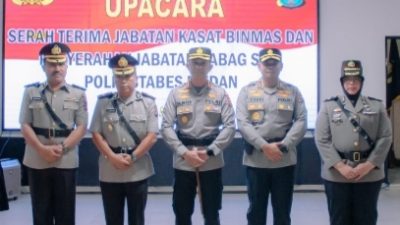 Kapolrestabes Medan Kombes Pol Valentino Alfa Tatareda poto bersama.(Ist