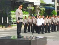 Wakapolrestabes Medan Pimpin Apel : Kunjungan Presiden RI Lancar dan Aman