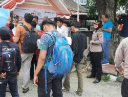 Massa IMM Demo Kantor Bawaslu Sumut : Ada Dugaan Kecurangan di Tapteng