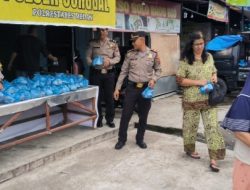 Polsek Sunggal Dirikan Warung Sedekah Jumat Barokah