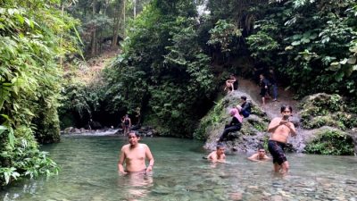 Wisata Alam Sikabung-kabung, Sungai Jernih dan Segar yang Dekat dari Kota Medan