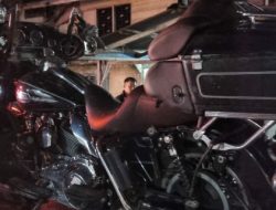 Jatuh dari Harley Davidson di Toba, Afrizal Tajung Tewas