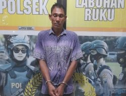 Pembobol Rumah Pasang Wajah Sedih Usai Diciduk Polsek Labuhanruku