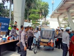 Dirlantas Poldasu : Tidak Pakai Helm SNI akan Dilakukan Penindakan