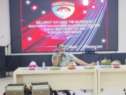 Tim Supervisi Monitoring Rorena Poldasu Berkunjung ke Polrestabes Medan