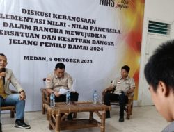 DPD HIMNI Sumut Diskusi Kebangsaan : Siap Jaga Kondusifitas Pemilu 2024