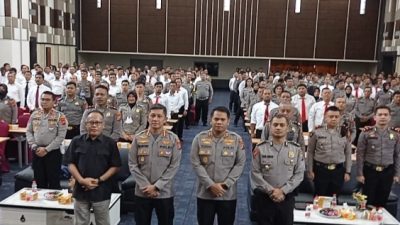 Kapolrestabes Medan, Kombes Pol Valentino Alfa Tatareda poto bersama.(Ist)