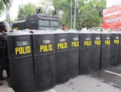 Jelang PAM Pemilu 2024, Polisi Simulasi Sismpamkota di KPU Sumut