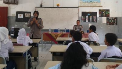 Polrestabes Medan Police Go To School ke SMP Negeri 37 : Ajak Pelajar Jauhi Narkoba