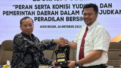 Ketua Mahkamah Syar’iyah Ajak Masyarakat Kawal Peradilan Bersih di Aceh