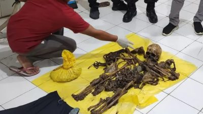 Heboh Temuan Kerangka Manusia di Aceh Besar dalam Drum