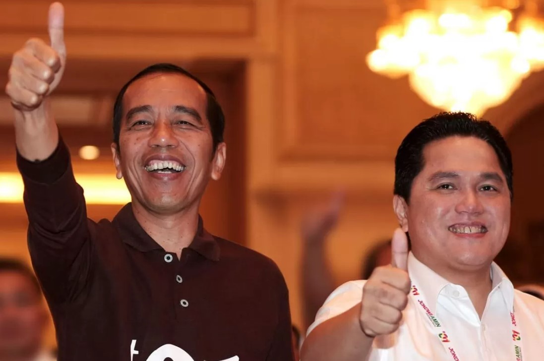 Jokowi tunjuk Erick Thohir jadi Menko Marves Ad Interim