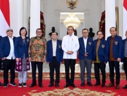 Presiden Jokowi Terima Pengurus PWI Pusat Hasil Kongres di Bandung