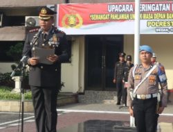 AKBP Yudhi Hery Setiawan Irup Upacara Hari Pahlawan 10 Nopember 2023