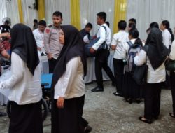 Polrestabes Medan PAM Seleksi Calon ASN di Kampus Amir Hamzah : 400 Orang Ikut Seleksi