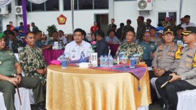 Kapolrestabes Medan Hadiri HUT Korps Marinir ke 78 di Belawan