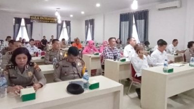 Tim Supervisi dan Penelitian Puslitbang Polri Kujungan ke Polrestabes Medan