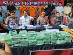 Polrestabes Medan Musnahkan 65 Kg Sabu dan 35,7 Kg Ganja