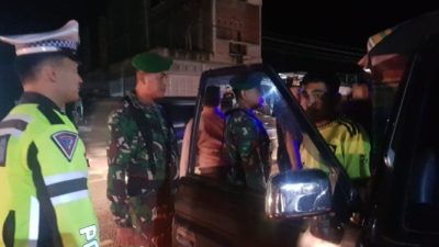 Cegah Gangguan Kamtibmas, TNI-Polri Patroli Gabungan