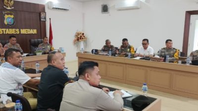 Tim Asistensi Mabes Polri Cek Kesiapan Polrestabes Medan pada PAM Pemilu 2024
