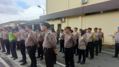 Polrestabes Medan Apel Kesiapan PAM Nataru : Berikan Rasa Aman dan Nyaman