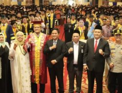 Kombes Pol Teddy Marbun Hadiri Wisuda Panca Budi