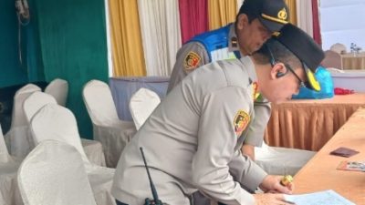 Kapolrestabes Medan Cek Kesiapan Pospam Ops Lilin Toba 2023