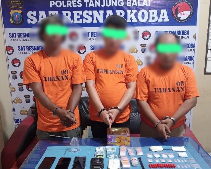 ASN Pemko Tanjungbalai terlibat peredaran narkoba. Ditangkap saat diduga pesta sabu.