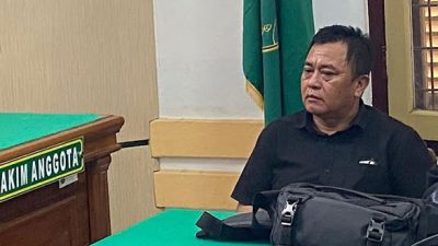 Mukmin Mulyadi, mantan Anggota DPRD Tanjungbalai yang hukumannya diperberat hakim PT Medan karena kasus 2.000 butir pil ekstasi.