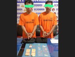 Pengedar dan Bandar Ekstasi di Kota Tanjungbalai Pasrah saat Ditangkap