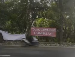 Bertebaran Spanduk ‘Tolak Cawapres Asam Sulfat’ di Medan, Ini Tanggapan Bawaslu