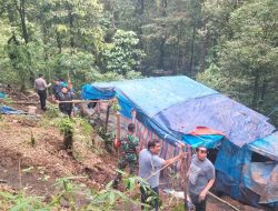 Polda Sumut Gerebek Barak Narkoba di Dalam Hutan dan Pinggir Tebing Desa Bandar Baru