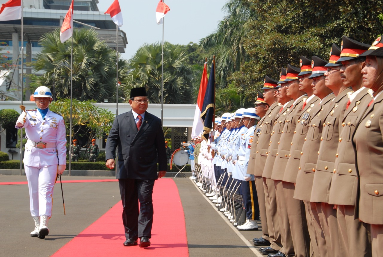 Menteri Pertahanan Indonesia, Prabowo Subianto