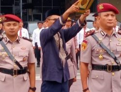 Pakai Baret Merah, Kompol Jama Kita Purba Dilantik Jadi Kasat Reskrim Polrestabes Medan