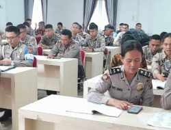 Polrestabes Medan Giat Bimbingan Rohani dan Mental Bagi Personel Beragama Nasrani