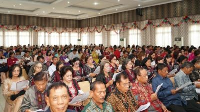 Keluarga besar PSSSI-B Medan dan Lubuk Pakam sampaikan Ikrar dukung Badikenita Br Sitepu.(ist)