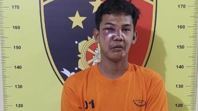 Bambang, satu dari tiga pencuri lembu yang ditangkap dan dihakimi warga.