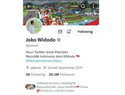 Denny Siregar Unfollow Akun X Jokowi: Udah Gak Percaya Lagi