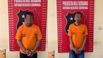 2 Juru Tulis Togel di Tanjungmorawa tak Berkutik saat Ditangkap