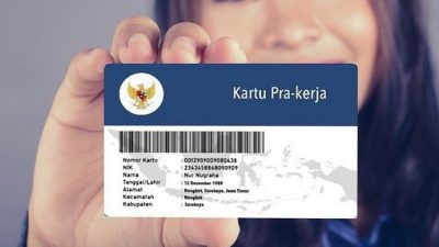 ILUSTRASI kartu prakerja