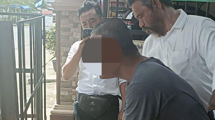M, residivis narkoba ditangkap Polres Tebingtinggi saat jualan sabu, Senin (22/1/2024) sore.