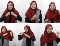 Tutorial Hijab Segi Empat Simple dan Modis untuk Segala Acara