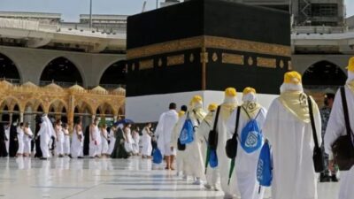 ILUSTRASI ibadah haji di Mekkah