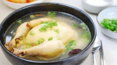 Resep Menu Sahur Sehat Sup Ayam Ginseng