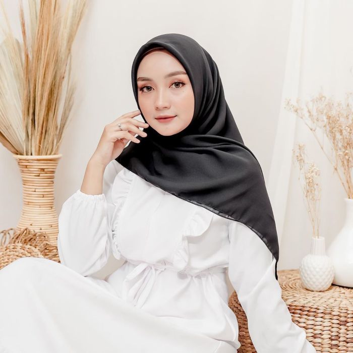 tutorial hijab bella square terbaru
