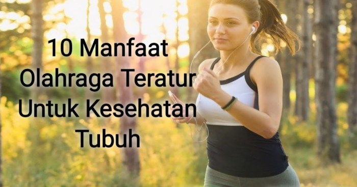 manfaat olahraga teratur terbaru