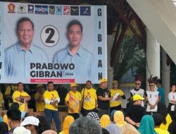 Partai Golkar Tanjungbalai Kampanye Semarak Senam “Gemoy” Dukung Prabowo-Gibran