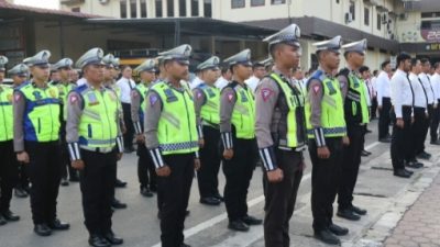 Kapolrestabes Medan Pimpin Apel : Jalankan Tugas dengan Ikhlas
