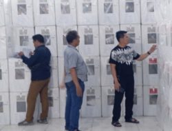 Polsek Percut Pantau Distribusi dan Penyimpanan Logistik Pemilu 2024